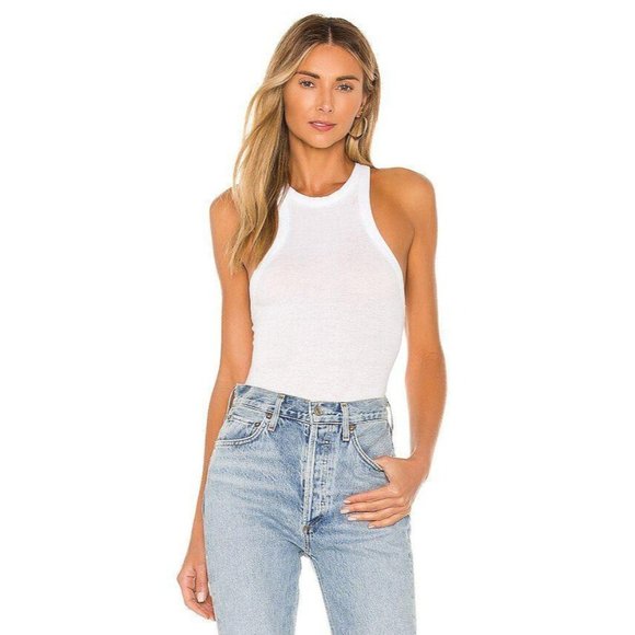 Free People Tops - Free People Wide Eyed Tank in White Women's Xsmall